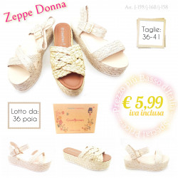 Stock Zeppe Donna