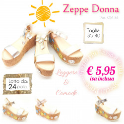 Stock Zeppe Donna