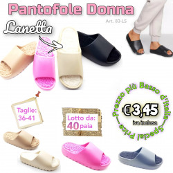 Stock Pantofole Donna