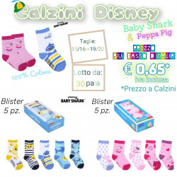 Stock Calzini Disney
