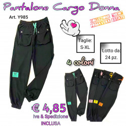 Stock Pantaloni Cargo Donna