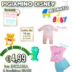 Stock Pigiami Neonato Disney