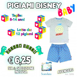 Stock Pigiami Disney