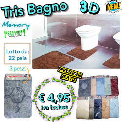 Stock Tappeto Bagno 3D