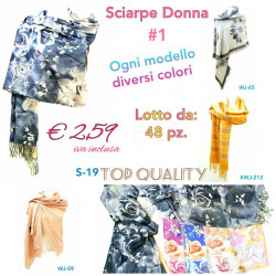Stock Sciarpe Donna 1