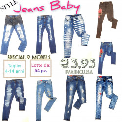 Stock Jeans Bambini